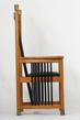 Izisz and Ozirisz court chair