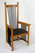 Izisz and Ozirisz court chair